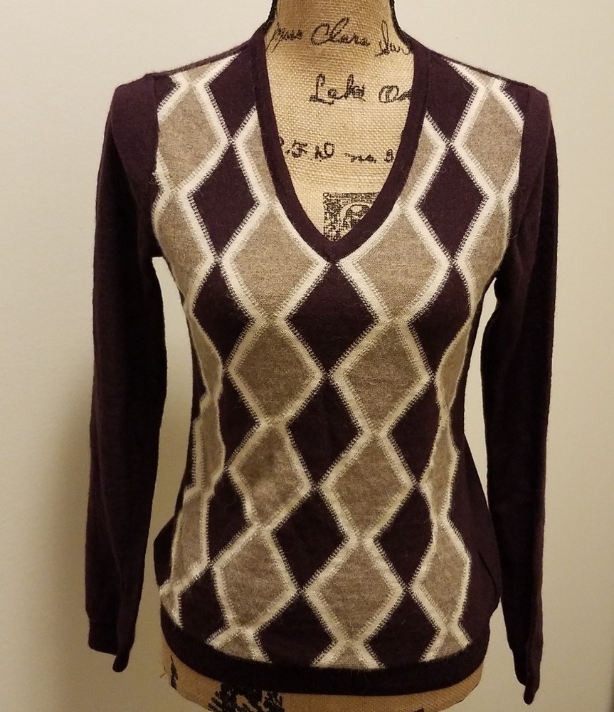 Brooks Brothers Alpaca wool sweater.
